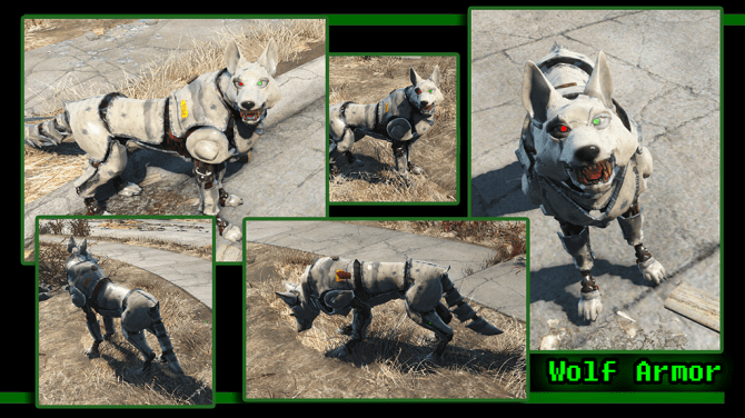 Featured image of post Fallout 4 Dog Power Armor Cosmetic item changing the canine companion s appearance